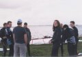 Beste stuurlui staan aan wal. o.a. Hansie, Martijn, Ik, Pa, Levon, Frank